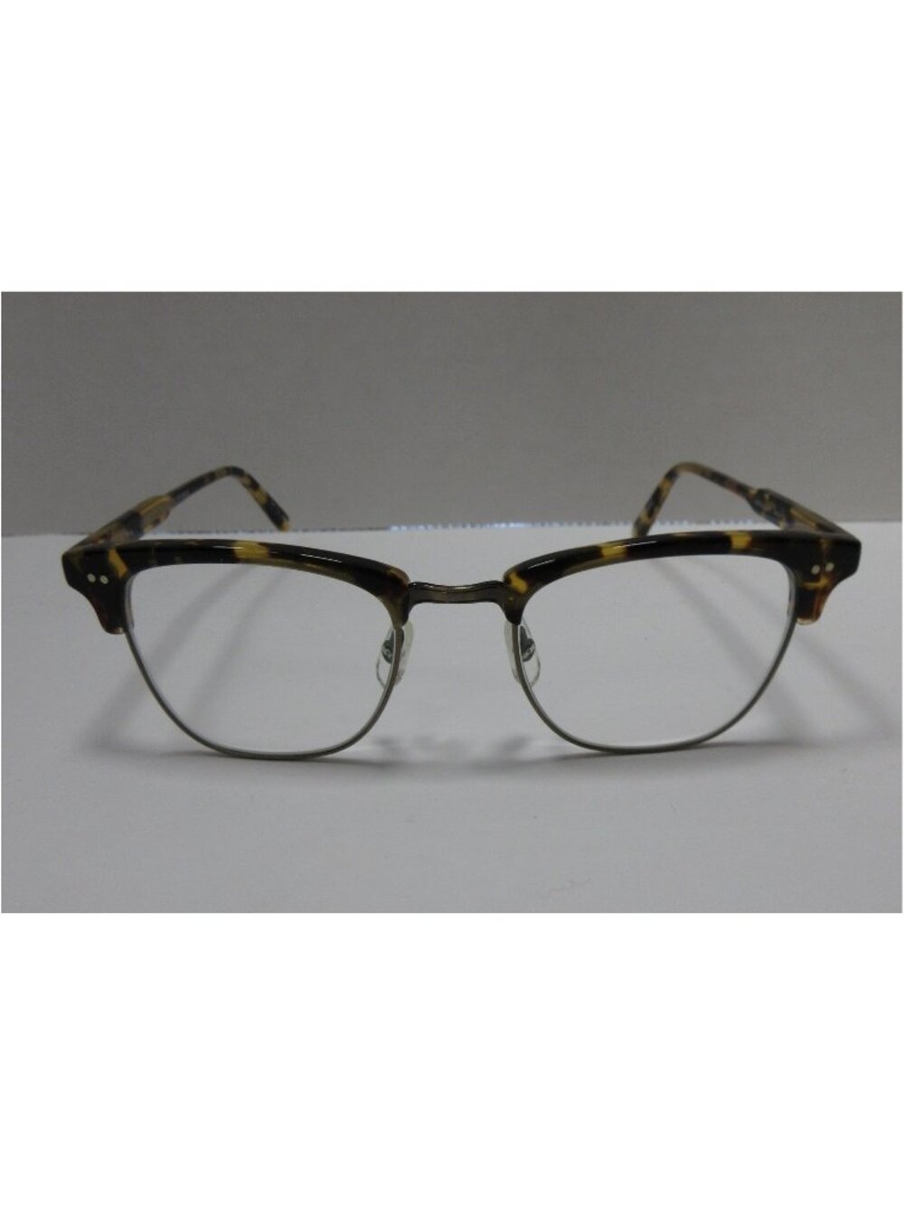 Garrett Leight Eyeglasses Silver Lincoln Optical DKT 48-21 NEW